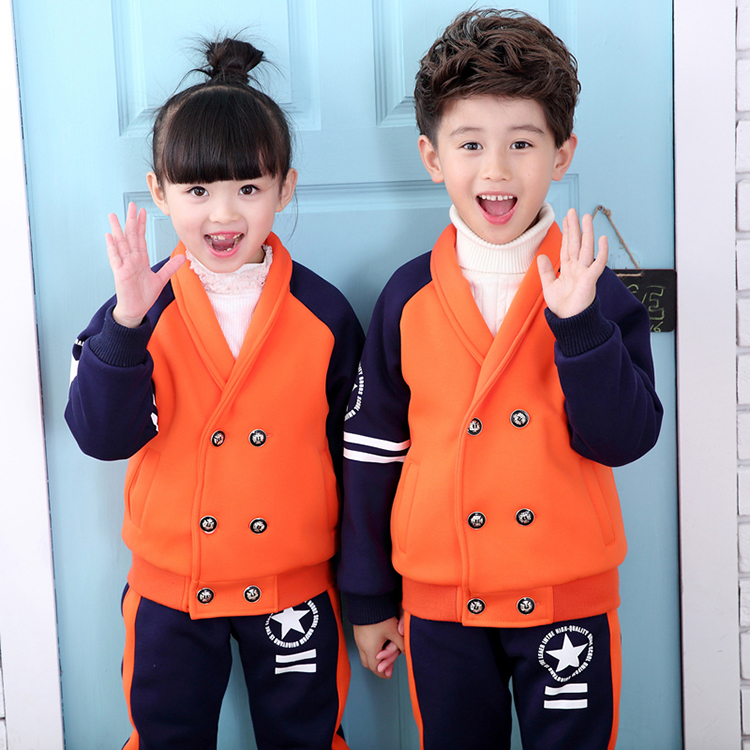 幼儿园园服秋冬运动服06